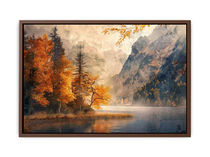 Mountain River Painting