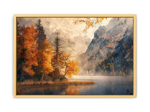 Mountain River Painting