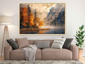 Mountain River Painting