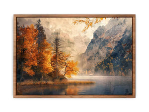 Mountain River Painting
