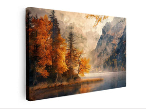 Mountain River Painting