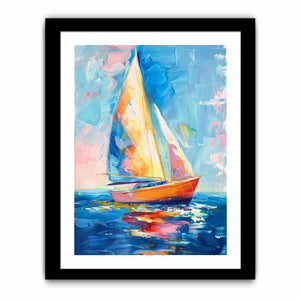 Sailing Boat Painting
