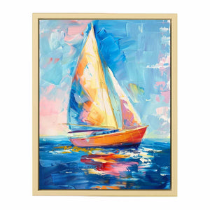 Sailing Boat Painting