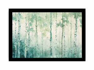 Birch Trees watercolor
