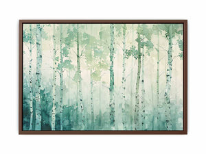 Birch Trees watercolor