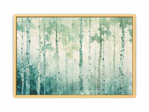 Birch Trees watercolor