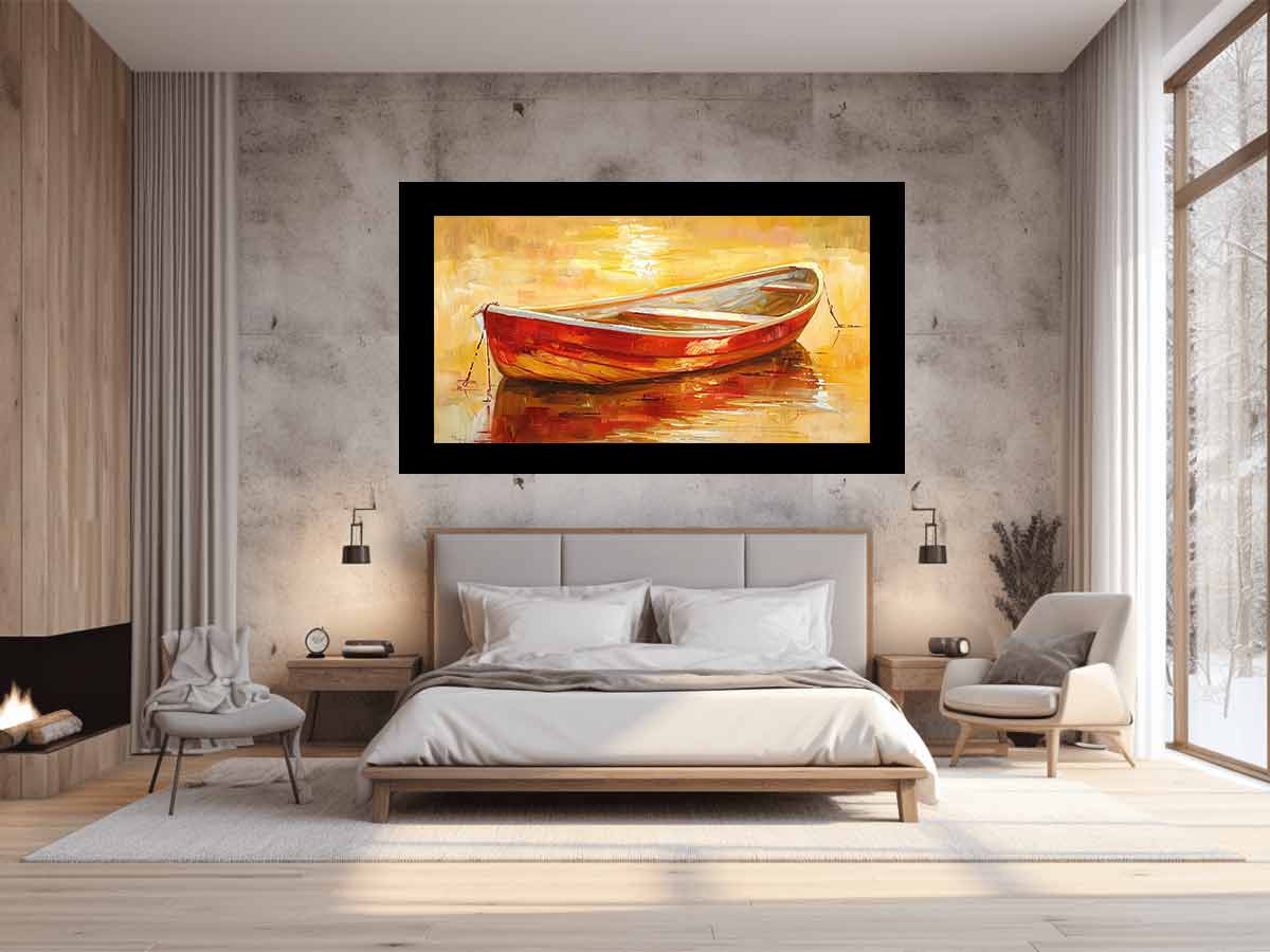 Boat in Sunset