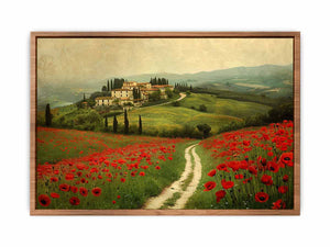 Beautiful Field Of Poppies