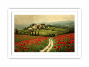 Beautiful Field Of Poppies