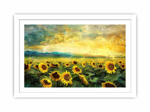Sunflower Field Oil Painting