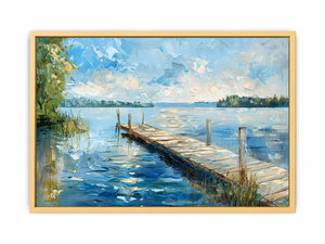 Lake Dockscape Art