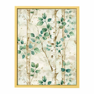 Birchtree Watercolor Painitng