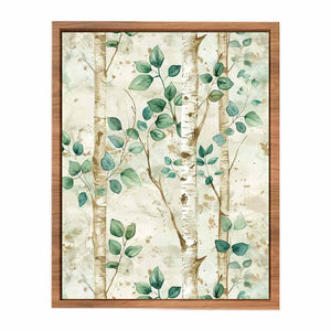 Birchtree Watercolor Painitng