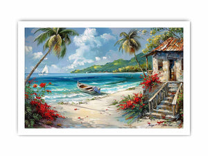 Caribbean Beach Painting