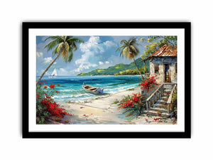 Caribbean Beach Painting