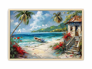 Caribbean Beach Painting