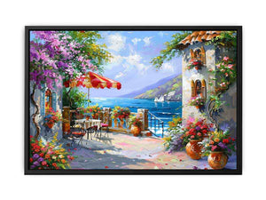 Italy, europe, Beachside Cafe