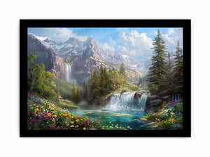 Mountain Waterfall