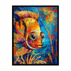 Golden Fish Painting