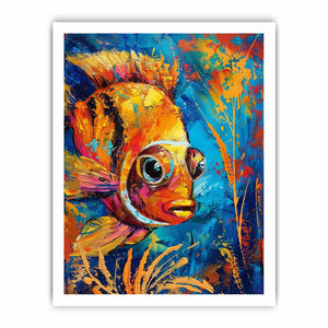 Golden Fish Painting
