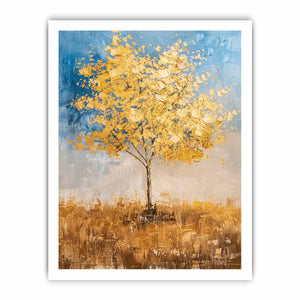 Gold Tree Painting