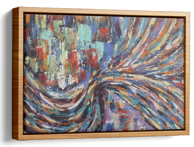 Abstract Oil Painting
