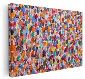 Rainbow Abstract Oil Painting