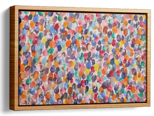 Rainbow Abstract Oil Painting
