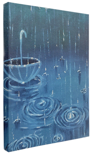 Mystry Rain Oil Painting