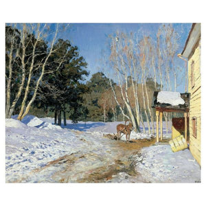 Winter Landscape, 1895 Painting