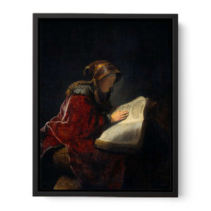 The Prophetess Anna (known as 'Rembrandt's Mother')
Painting