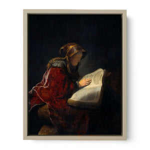 The Prophetess Anna (known as 'Rembrandt's Mother')
Painting