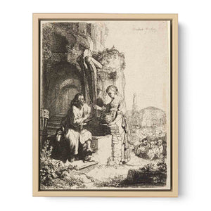 Christ and the Woman of Samaria among Ruins
Painting