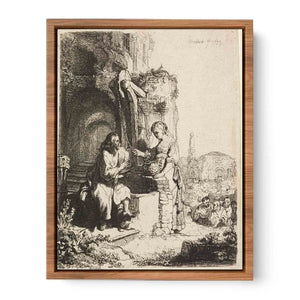 Christ and the Woman of Samaria among Ruins
Painting