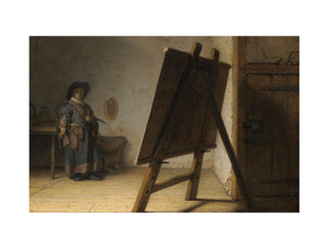 The Artist in his Studio 1626-28
Painting