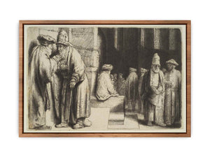Jews in the Synagogue
Painting