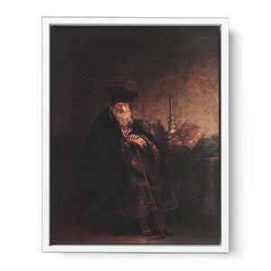 Old Rabbi 1642 Painting
