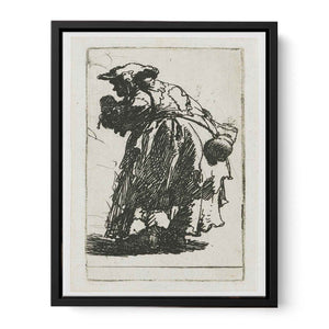 Old Beggar Woman With A Gourd 1630
Painting