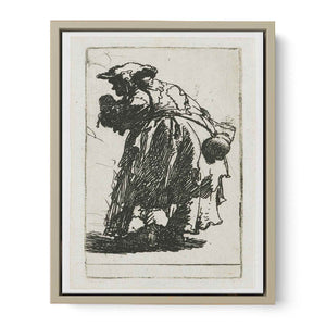 Old Beggar Woman With A Gourd 1630
Painting
