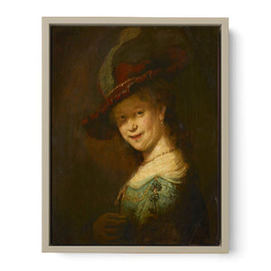 Portrait of the Young Saskia 1633
Painting