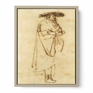 Man with Wide-Brimmed Hat 1632-39
Painting