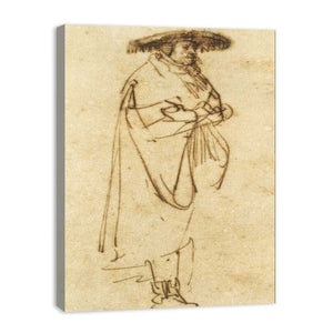 Man with Wide-Brimmed Hat 1632-39
Painting