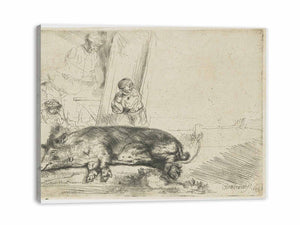 A Hog Painting