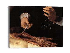 The Anatomy Lecture of Dr. Nicolaes Tulp (detail) 1632
Painting