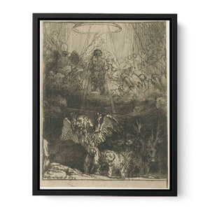 Daniel's Vision of the Four Beasts, from Four Illustrations to a Spanish Book Painting