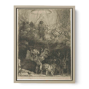 Daniel's Vision of the Four Beasts, from Four Illustrations to a Spanish Book Painting