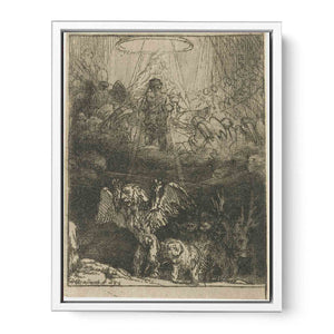 Daniel's Vision of the Four Beasts, from Four Illustrations to a Spanish Book Painting