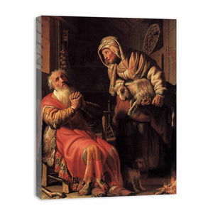 Anna Accused by Tobit of Stealing the Kid
Painting
