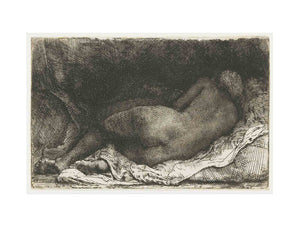 A Negress lying down
Painting