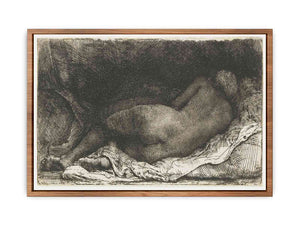 A Negress lying down
Painting